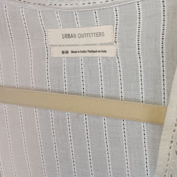 Urban Outfitters Festival Cottagecore Blouse M White - Picture 5 of 8